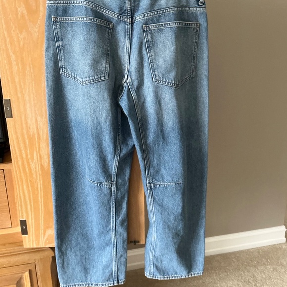 MADEWLL DARTED BARREL DENIM JEANS - Picture 2 of 6